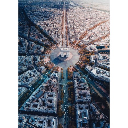 Puzzle Arc De Triumf Paris, 1000 Piese Ravensburger - 1